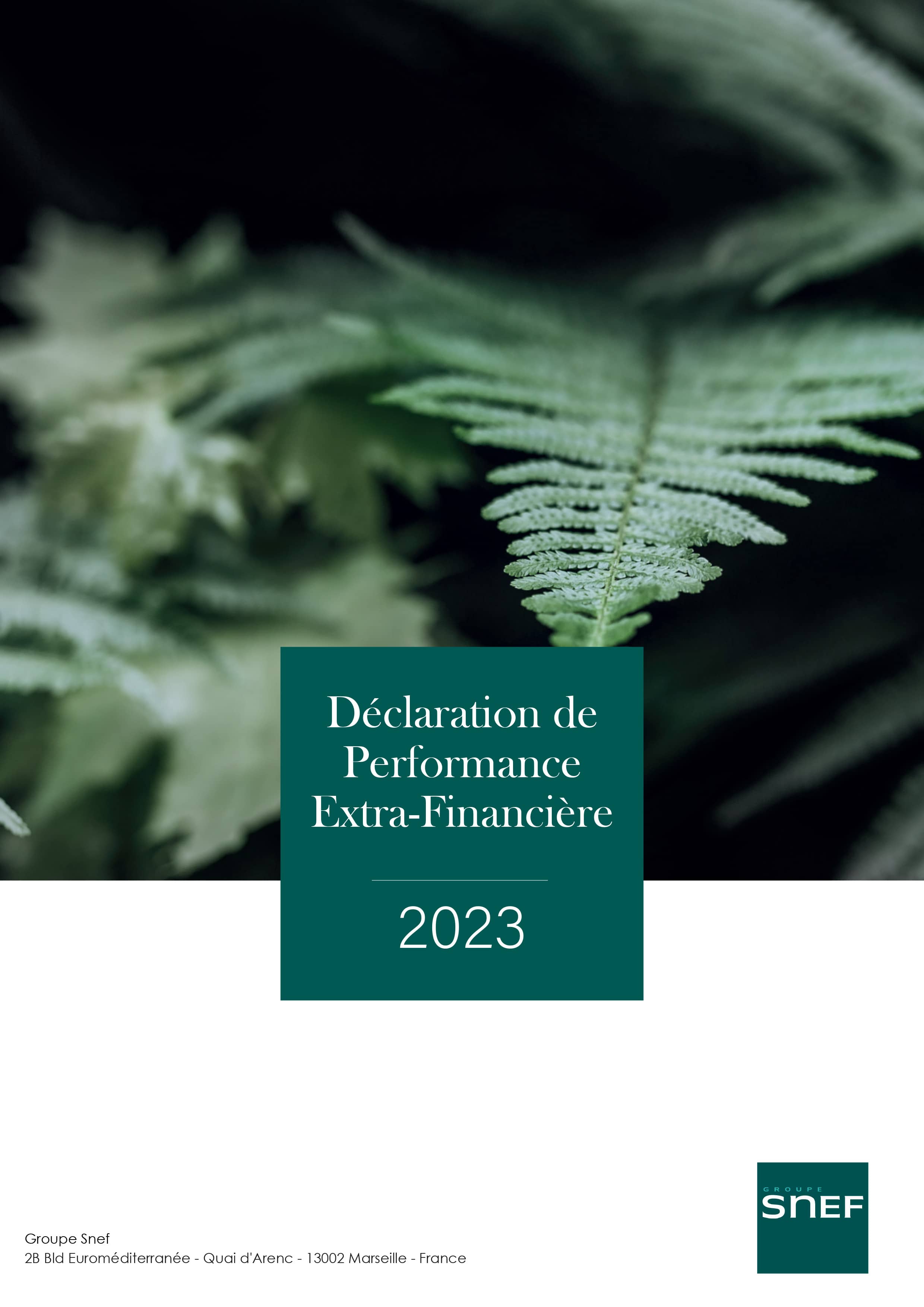 Déclaration de Performance Extra-Financière 2023