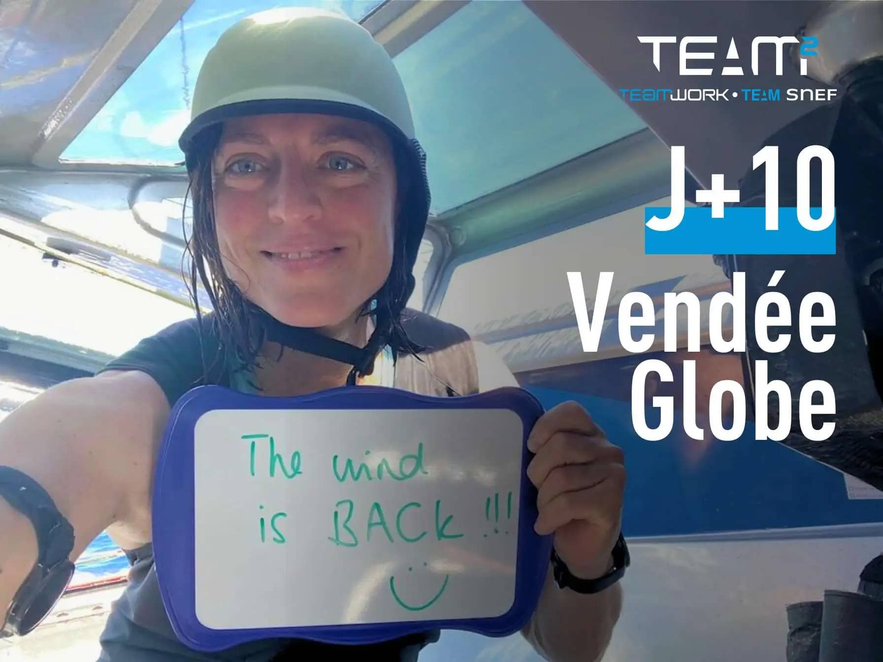 10 jours de course sur le #VendéeGlobe2024 : Point d'étape avec Justine Mettraux !